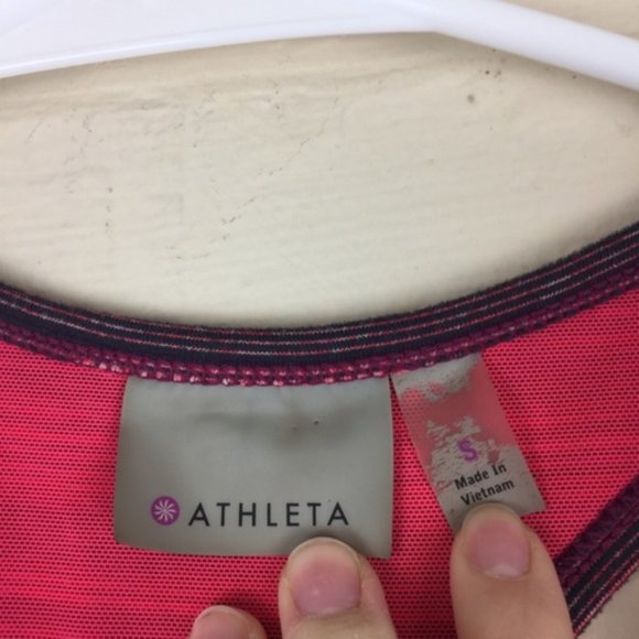 Athleta Royal Pigeon Double Layer Side Cinch Tank Size Small - Picture 3 of 8